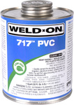 weld on 717灰色/透明 溶剂型PVC管道胶水/粘合剂/胶粘剂